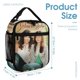 thumbnail image 2 of Las Chicas Gilmore-theme Lunch Box Lunch Bag Insulated Reusable Lunch Tote Bag Cooler Tote Bag For Men Women gifts 20*11*27cm, 2 of 6
