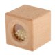 thumbnail image 4 of Cubo De Madera Mordedor Dentición Del Bebé Agarrando Juguetes Sensoriales Cubo De Cuentas Amarillas, 4 of 5