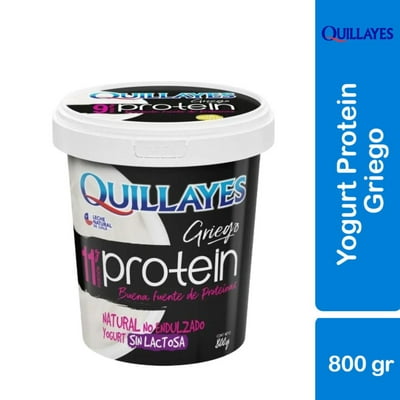Yoghurt Griego Proteina Sabor Natural No Endulzado 800 G Quillayes