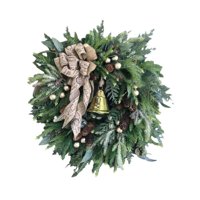 Bothyi - Guirnalda De Flores Artificiales Guirnalda Navideña Colgante Para Decoración De Puertas