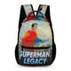 thumbnail image 1 of Legado de Superman Mochila Escolar para Niños y Niñas, Mochila Infantil de Alta Calidad Ligera, Grande y Duradera 43x15x32cm, 1 of 6