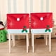 thumbnail image 4 of Fundas para sillas de comedor navideñas, 4 piezas de 60 x 50 cm, fundas para respaldo de silla con gorro de Papá Noel para decoración de banquetes, fiestas y festivales navideños., 4 of 8