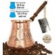 thumbnail image 2 of Cafetera The Silk Road Trade PC Series 830 ml de cobre macizo, 2 of 8