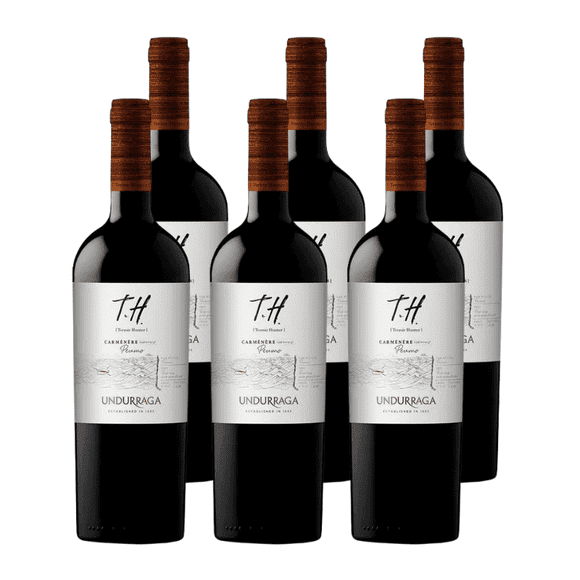 Vino Undurraga TH Peumo Carmenere 14° 750cc x6