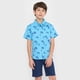 thumbnail image 2 of Camisa Niño Kids Fullprint Celeste Corona, 2 of 5