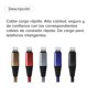 thumbnail image 3 of Cable Para iPhone Trenzado De Carga Rápida Usb A Lightning de 1 Metro Rojo, 3 of 3
