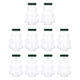 thumbnail image 3 of Botellas De Bebida Transparentes Reutilizables, Selladas Para Bares, Uso Interior, Senderismo Al Aire Libre, 10 Uds., 3 of 4