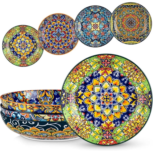 Bowls para pasta Vancasso 42 oz (1242 ml), set de 4