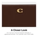 thumbnail image 4 of Billetera Coach Essential Slim de Cuero Maple Talla Única, 4 of 5