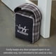 thumbnail image 3 of Tope De Puerta De Tela Con Peso Plaid Simply Blessed, 3 of 5