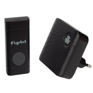 Fujitel - Timbre Inalambrico Ti290 220V 48 Melodías Negro