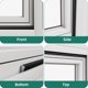 thumbnail image 3 of Burlete Vannesse para puertas y ventanas con forma de cuña, 5 m, color negro, 3 of 7