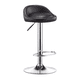 thumbnail image 1 of "Silla Bar Belug Pisos Altura Regulable Taburete Con Respaldo Cromado Negro ", 1 of 5