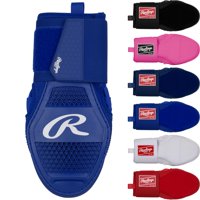 Manopla Corredera Protectora Rawlings Para Adultos Y Jóvenes, Color Blanco Y Negro