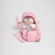 thumbnail image 3 of Mochila Pañalera Huggies 21L Cuero Vegano Rosa Unisex, 3 of 3