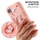 thumbnail image 1 of Funda para Apple iPhone 17e / iPhone 16e de 6.1 Pulgadas con Soporte de Doble Anillo, Soporte Giratorio de 360°, PC+silicona, Cubierta de Teléfono a Prueba de Golpes de Grado Militar de Alta, 1 of 5