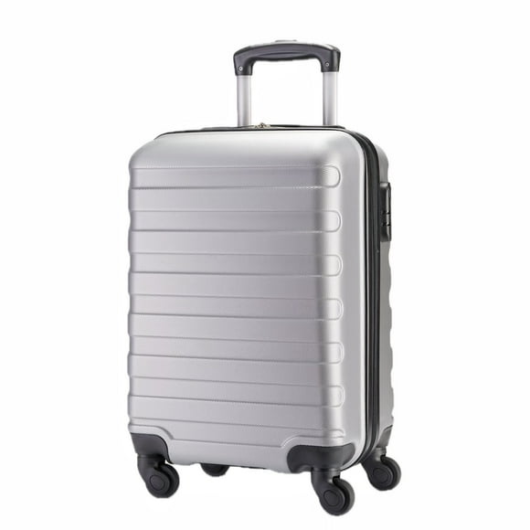 Maleta De Viaje Para Cabina Color Gris Raya