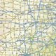 thumbnail image 2 of Mapa mural de carreteras interestatales de EE. UU. 58 × 39 cm – Globe Turner, 2 of 2
