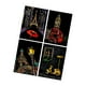 thumbnail image 2 of 4x Adornos De Papel Para Raspar Hojas Para Raspar Negras Dibujo Pintura Para Raspar Esquina De La Calle, 2 of 3