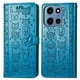 thumbnail image 2 of Funda Cartera FOXDOCK para Motorola Moto G 2025 , Flip PU con Relieve de Gatos y Perros, Tarjetero y Soporte, 2 of 6