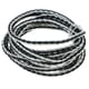 thumbnail image 2 of Cable de cobre de 7N OCC, cable de audio de alta fidelidad de DIY para el negro del auricular 2m y la plata, 2 of 5