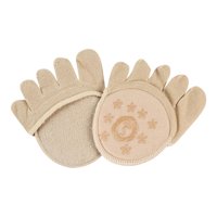 Ioensy - Medias Medias Invisibles Medias Separadas De Silicona Medias Delanteras Del Pie Beige Punta Completa