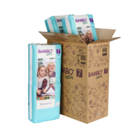 Caja Pañal Bambo Nature Ecofriendly 7 Talla 3Xl +18Kg 120Und