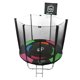 thumbnail image 1 of Pack de cama elástica Glowup 10ft Ed Exclusiva P + Set de Basketball, 1 of 5