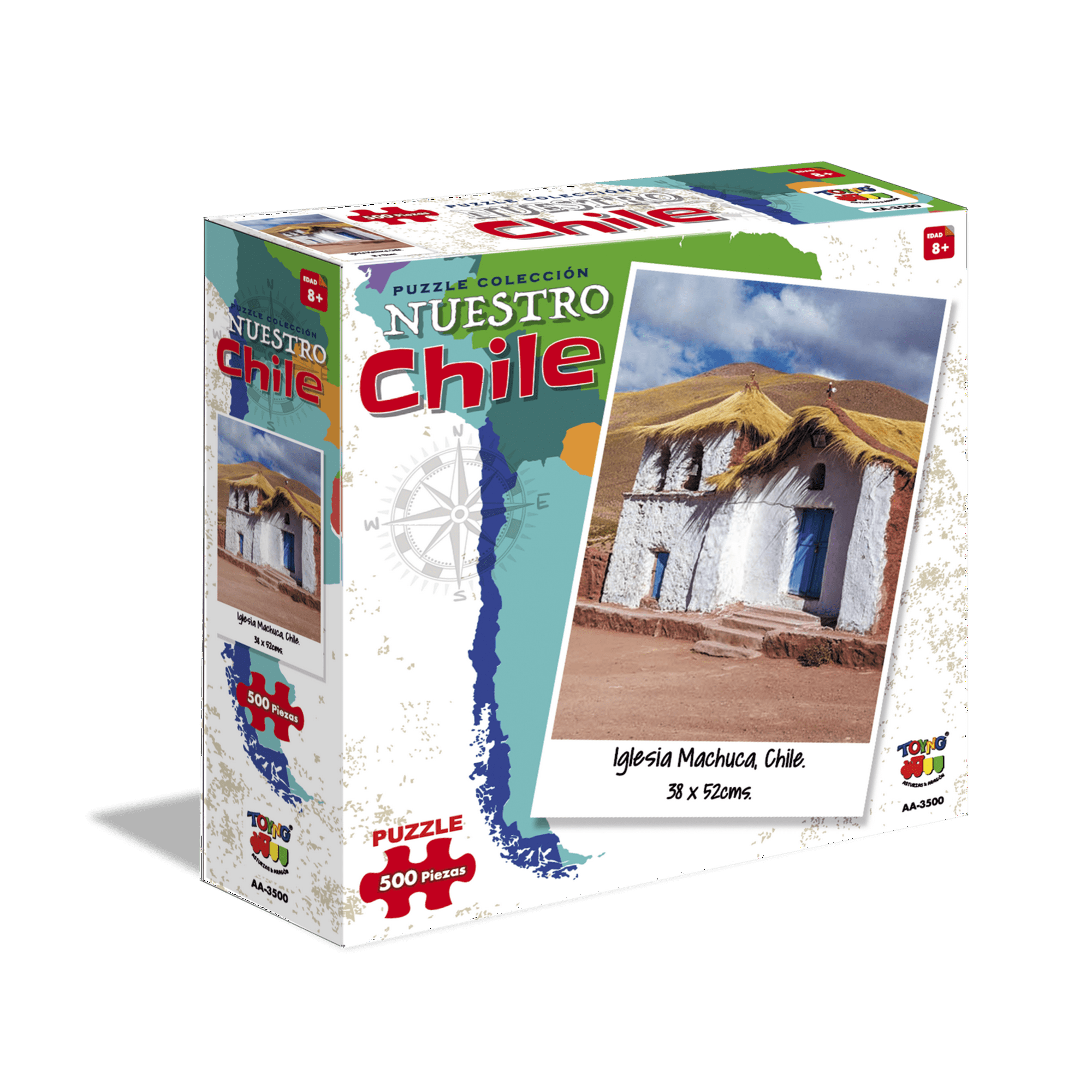 Puzzle 500 Piezas Iglesia Machuca - Toyng