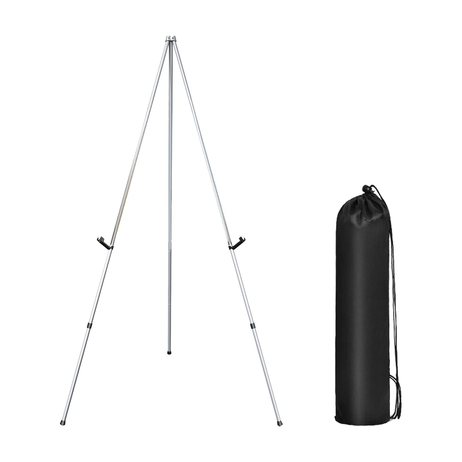 Bothyi - Trípode Caballete Soporte Carteles De Boda Artista Caballete Tableros De Arte Caballete De Exhibición Argent