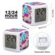 thumbnail image 2 of Fall Guys theme 7 colors Alarm Clock Digital LED Alarm Clock Gifts for kids friends family, 2 of 6