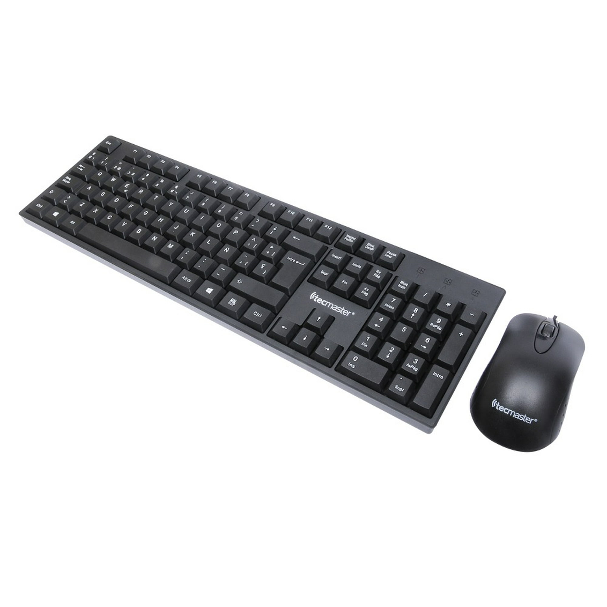 Pack Teclado + Mouse Cableado Tecmaster