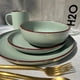 thumbnail image 3 of Juego de loza 16 piezas Vajilla Cerámica Borde Coffee, 3 of 6