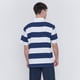 thumbnail image 2 of Polera Hombre Rayas Cuello Polo College Azul/Blanco Corona, 2 of 5