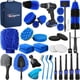 thumbnail image 1 of Kit de decoración de automóviles Qydipclin, 34 piezas, para interior y exterior, azul, 1 of 9