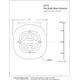 thumbnail image 2 of Rejilla para coladera de regadera Westbrass D316-26 de latón, cromo pulido, 2 of 3