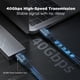 thumbnail image 2 of Cable USB 4 VCOM Thunderbolt 4 1,2 m 100 W 40 Gbps 8K @30Hz 5K @60Hz, 2 of 8