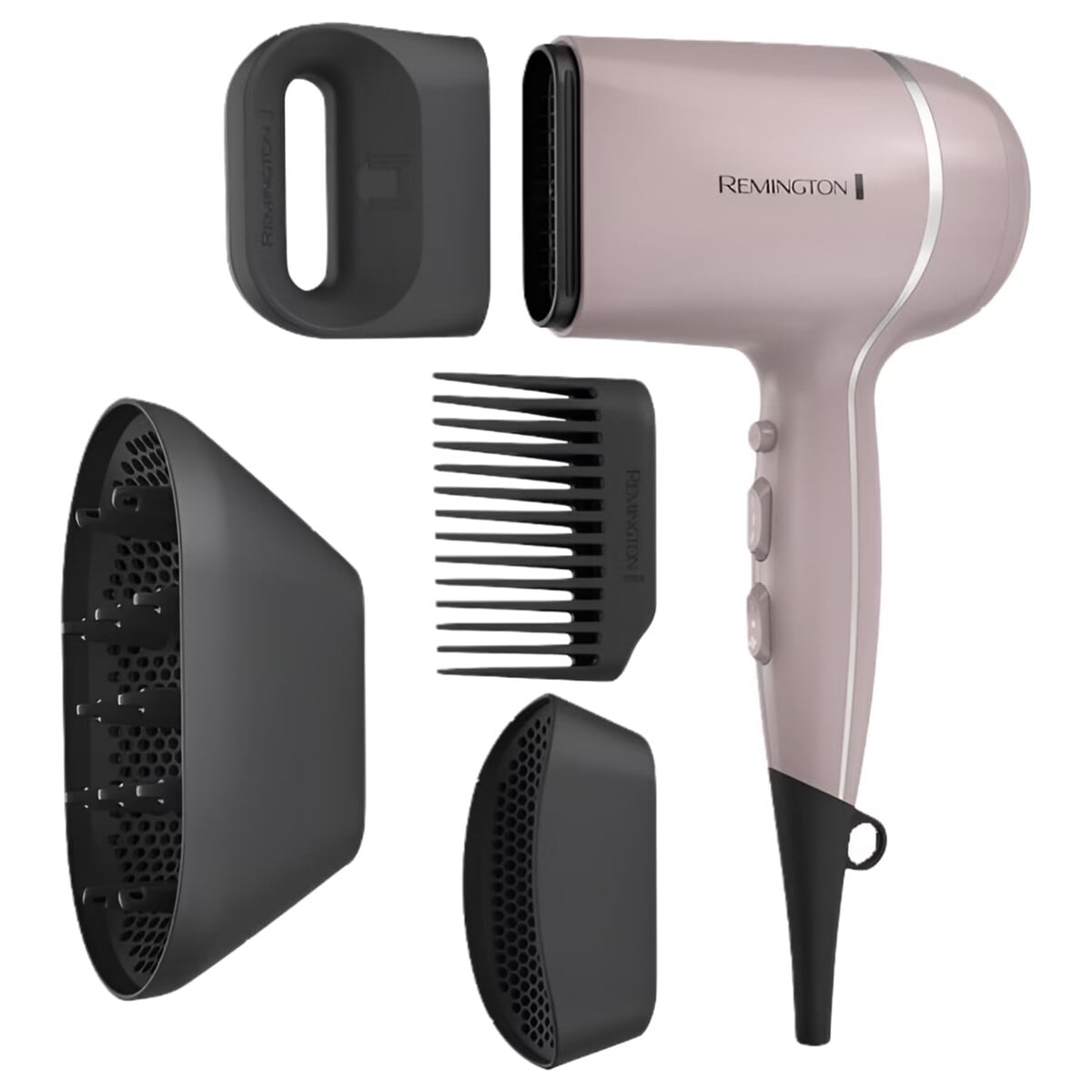 Secador De Pelo Remington Pro Wet2style Ceramico Ianico 1875w 4 Accesorios