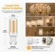 thumbnail image 2 of Bombilla LED Momolumen G9 5W Pack de 6 (Equivalente a 50W), 2 of 6