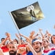 thumbnail image 4 of Un Nuevo Amanecer Bandera impresa con temática, regalo perfecto para fanáticos, amigos y familiares, y adecuada para actividades al aire libre e interiores, decoraciones de fiesta. 60*90CM, 4 of 6