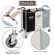 thumbnail image 4 of Cesto de ropa YUELAN 240 L con 3 secciones y ruedas resistentes, 4 of 9