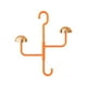 thumbnail image 1 of Perchero Giratorio Para Ropa, Gancho Para Cinturón, Bolsa, Gancho De Almacenamiento Para Bufandas, Toallas, Sombreros, Color Naranja, 1 of 3