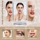 thumbnail image 2 of Espejo de maquillaje Vanity Flymiro, triple luz, 3 x 2 veces, blanco, 2 of 9