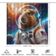 thumbnail image 2 of Capibara-theme 4-Piece Shower Curtain Set with Rugs, Waterproof Bathroom Decor Set Includes Bath Mat, U-Shaped Rug, Toilet Lid Cover and Curtain with Hooks, 2 of 6