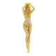 thumbnail image 3 of Novedad golf professional tees Holder Mujer Golfista para golf Accesorios para golf Equipo para oficina en hogar Entrenamiento para golf Interior , AMARILLO, 3 of 5