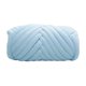 thumbnail image 3 of Chunky Yarn Crocheting Mantas Diy Jumbo Yarn Para Throw Pillow Alfombras Crochet Blue, 3 of 5