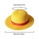 thumbnail image 1 of One Piece Inspired Straw Summer Hat, One Piece Cosplay Costume Hat Accessory, 1 of 3