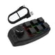 thumbnail image 1 of Teclado Teclas Programables Duraderas Con Cable RGB Para Programación De Dibujo De Audio Negro, 1 of 5