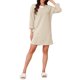 thumbnail image 1 of INSPIRE CHIC Camisón de Mujer Térmico de Forro Polar Dralon de Manga Larga Acogedor y Cálido para Invierno, Esponjoso y Suave, Midi con Bolsillos L Marrón, 1 of 6