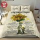 thumbnail image 1 of Sunflower Gift For Your Daughter Personalized Quilt Duvet Cover Set3-Piece Bedding Set, 1 of 5